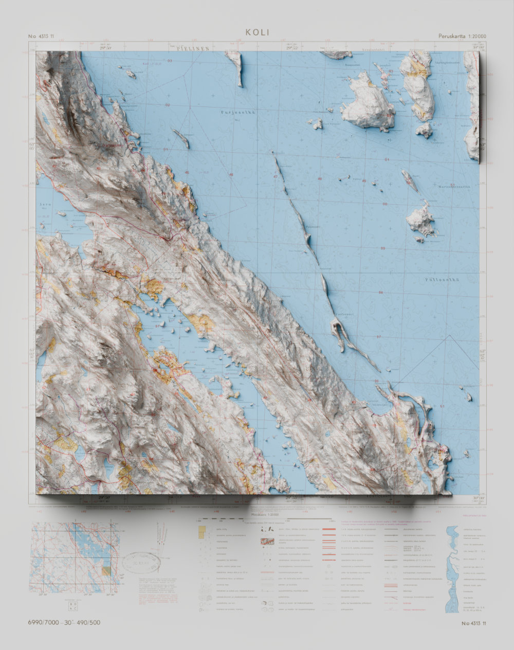 3D maps using Blender